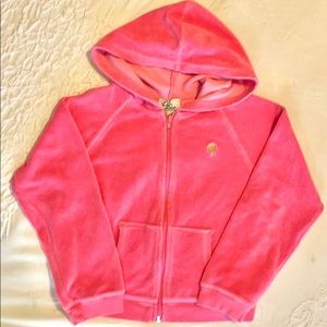 Lilly Pulitzer Toweling Zip Hoodie size 8 Y